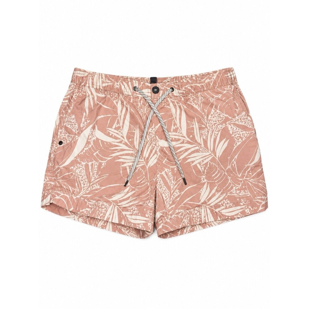 Vuori Ripstop Shorts XL Pink Salt Rainforest Organic Cotton Tropical Hiking